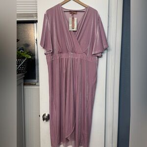 Pink Velvet Jessakae Dress PLUS SIZE 2XL Northward